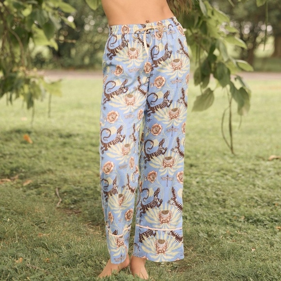 Anthropologie Other - NWT Anthropologie Wide Leg Pajama Bottoms XL